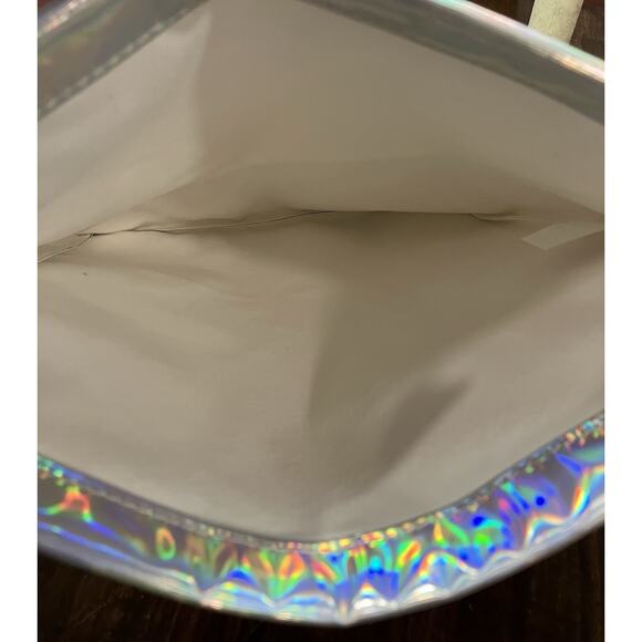 Lisa Frank SpongeBob SquarePants Holographic Drawstring Cinch Bag Backpack NWT - Picture 4 of 7